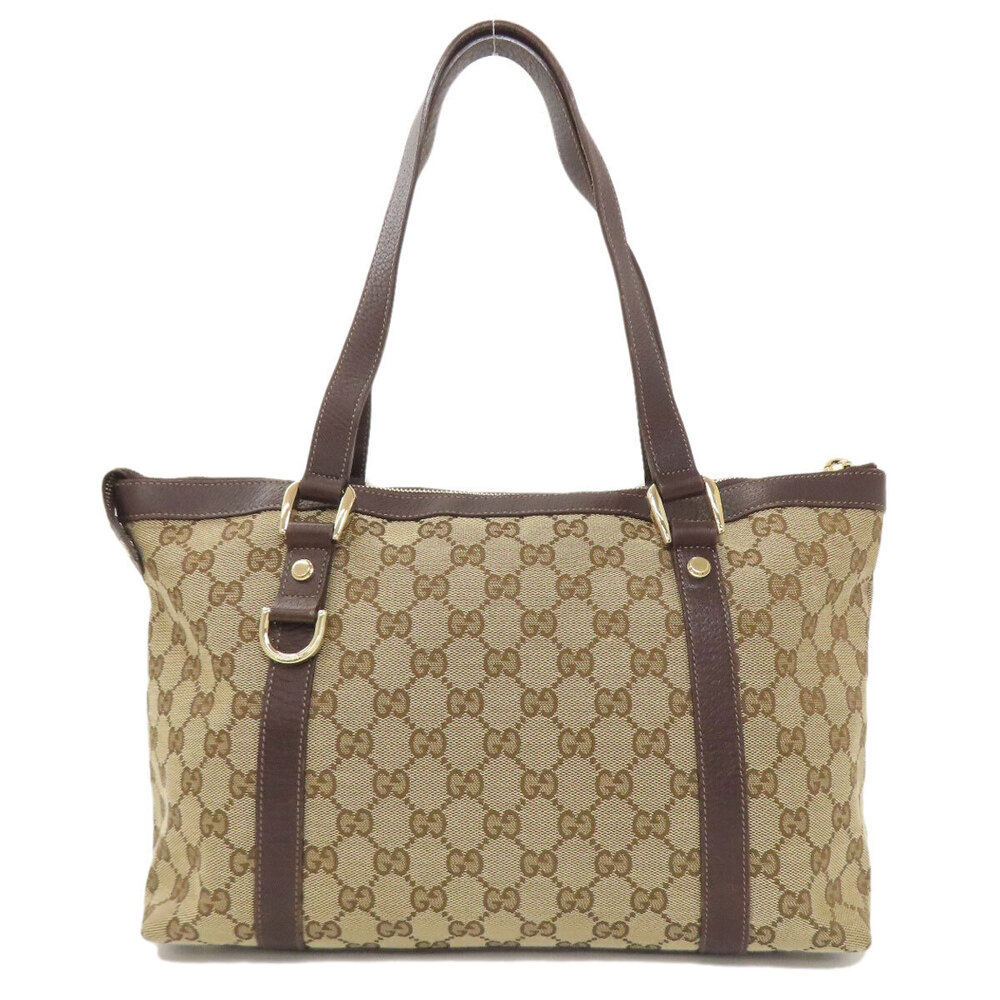 Gucci Abbey GG Tote Bag Canvas - Picture 2 of 11